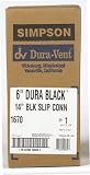 Fireplaces item: Simpson Duravent 1670 24-gauge Stove Pipe Connector Slip 14