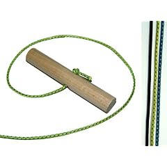 Schlittenleine Schlittenseil mit Holzgriff 1,50 mtr lang extra Stark