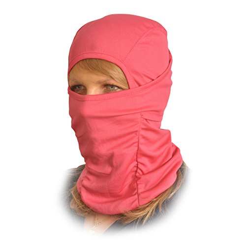 Balaclava Face Mask - One Size Fits All Elastic Fabric - Protects From Wind, Sun, Dust - Ideal for Motorcycle, Face Mask for Ski, Cycling, Running or Hiking - Summer or Winter Gear