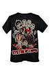 System of a Down Group Cartoon Men's Tee, Black