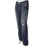 True Religion Mens Billy Paint Denim Jeans