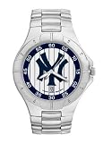 New York Yankees MLB Men's Pro II Watch with Stainless Steel Bracelet