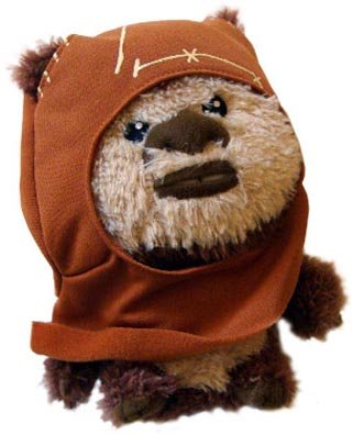 Star Wars Super Deformed Plush 2009 Comic Con Exclusive Wickett