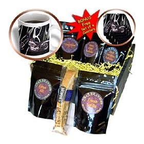 Coffee Gift Basket Picturing Harley-Davidson® Motorcycle - Coffee Gift Basket