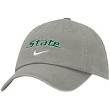 Nike Michigan State Spartans Gray Campus Adjustable Hat