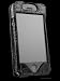 Sena LeatherSkin Case for iPhone 4 and iPhone 4S, Croco Black