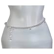 Belly Bracelet Sterling Silver Jewelry Girls Gift Length 35 inches (b268)