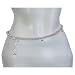Belly Bracelet Sterling Silver Jewelry Girls Gift Length 35 inches (b268)