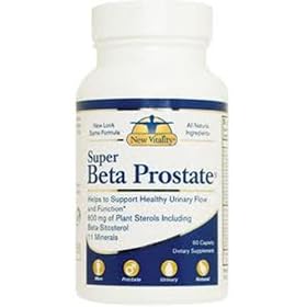 New Vitality Super Beta Prostate Enlarged Superbeta Prostate Health, 60 Caplets