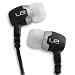 Metro.fi2 Black w/Silver Trim. In-ear earphones.