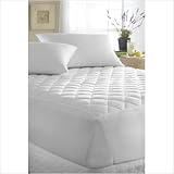 Mattress Pads Poly in White Size: Queen 14" Depth