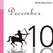12月10日 My Birthday Book