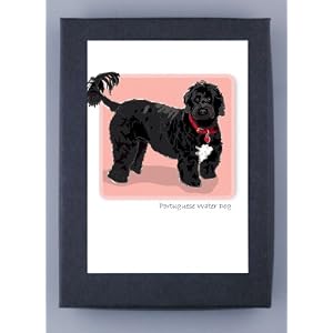 Paper Russells Portuguese Water Dog Boxed Note Cards - Eco-Friendly from the USA