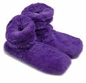Purple Microwaveable Cozy Boots