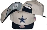 Dallas Cowboys Two Tone Plastic Snapback Adjustable Snap Back Hat / Cap