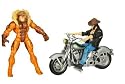 Exclusive X-Men Origins Wolverine Action Figures - Wolverine with Motorcycle and Sabretooth