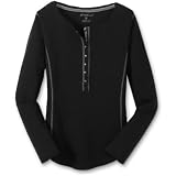Velvet-Trimmed Henley