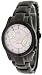 JLO Women's Black IP Double Diamond Eye Watch #2373PMBK