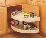 16-1/8'' Half Moon Pivot  Slide Shelves