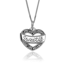 Sterling Silver Marcasite