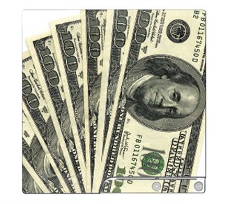 Hundred Dollar Bills Skin for Sony Playstation 3 Slim Console