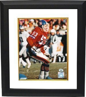 Randy Gradishar Autographed/Hand Signed Denver Broncos 8x10 Photo Custom Framed