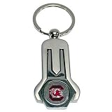 South Carolina Fighting Gamecocks NCAA Divot Repair Tool with Ball Marker Keychain