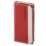 Simplism iPod nano5th用 フリップレザーケース 本革 ディープレッド TR-LCFLNN5-DR