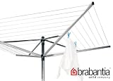 Brabantia Lift-O-Matic Rotary Dryer 50m Metallic Grey