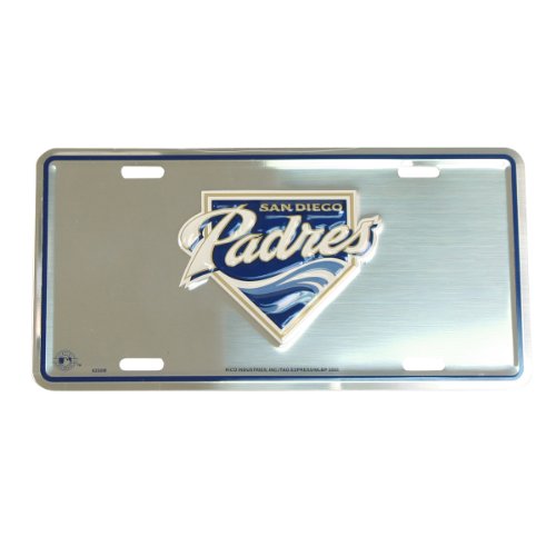 San Diego Padres License Plate - Modern Logo