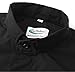 IvyRobes Men's Tab-Collar Short Sleeves Clergy Shirt Black Size S-XXL