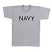 Mens T-Shirt - Navy Physical Training, Gray by Rothco