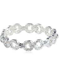 Nine West "Chained Melody" Linked Stretch Bracelet, 2.2"