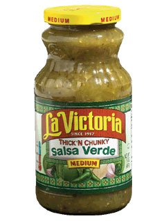 La Victoria Salsa Verde Thick n' Chunky - 16 oz by La Victoria