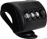 Knog Gekko light Black Body 3 Red LEDs LT0593