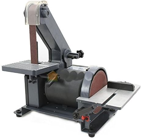 1" X 30" Belt 5" Disc Sander 1/3HP Polish Grinder Sanding Machine Work Station