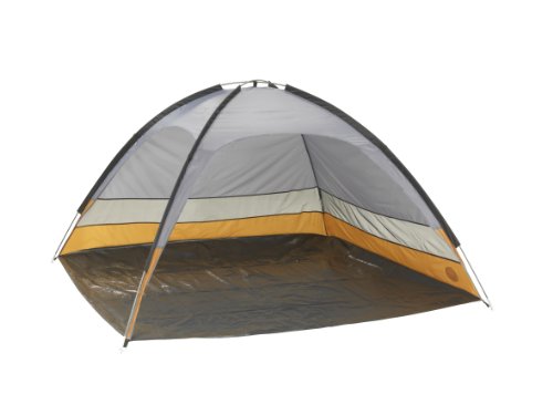 Grand Canyon Strandzelt MIAMI, Grau/ Sand, 200x200x120 Preisvergleich