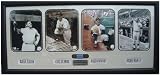 New York Yankee Stadium Photograph with Game Used Dugout Piece in a 15