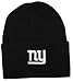 NFL Beanie New York Giants- Black, White Letters