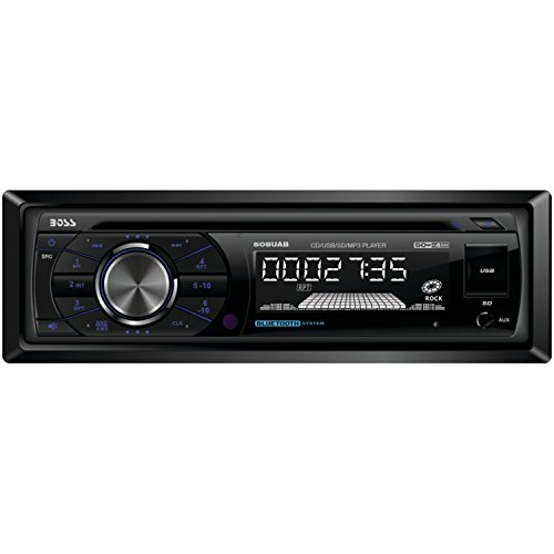 BOSS AUDIO 508UAB Single-DIN CD/MP3 Player Receiver, Bluetooth, Wireless Remote BOSS AUDIO 508UAB Single-DIN CD/MP3 Player Receiver, Bluetooth, Wireless Remote