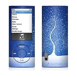 Snowflakes Are Born Design Decal Sticker for Apple iPod Nano 5G (5th Generation)