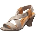 Airstep CRISE 601002-6242-3573, Damen Sandalen Schuhe, grau, (topo/cuoio )