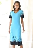 BORDER PRINT DRESS