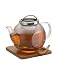 BonJour Harmony Glass Teapot with Stainless Steel Infuser