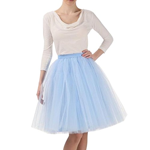 Wedding Planning Women's Mini Tutu 5 Layer Tulle A Line Skirts
