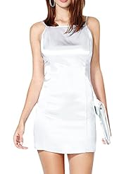 Fitted Empire   Waistline Chiffon Sleeveless  Dress