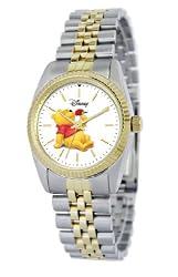 Disney Women's D131S776 Winnie The Pooh Two-Tone Bracelet Watch