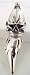 Laughing Jester Skull Full Finger Armor Ring 4 1/2