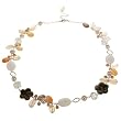 Handmade White Jade, Moonstone & Freshwater Pearl Necklace With Sterling Silver
