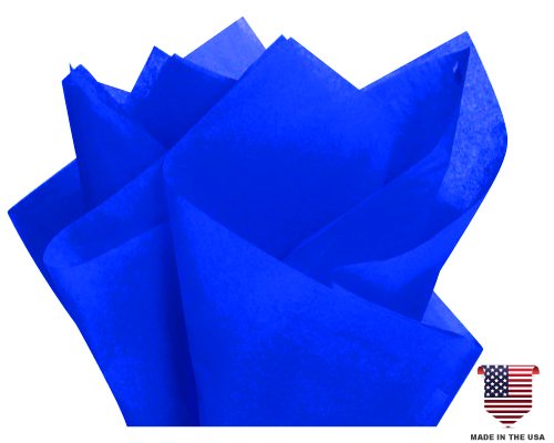 Sapphire Blue Wrap Tissue Paper 15" X 20" - 100 Sheets